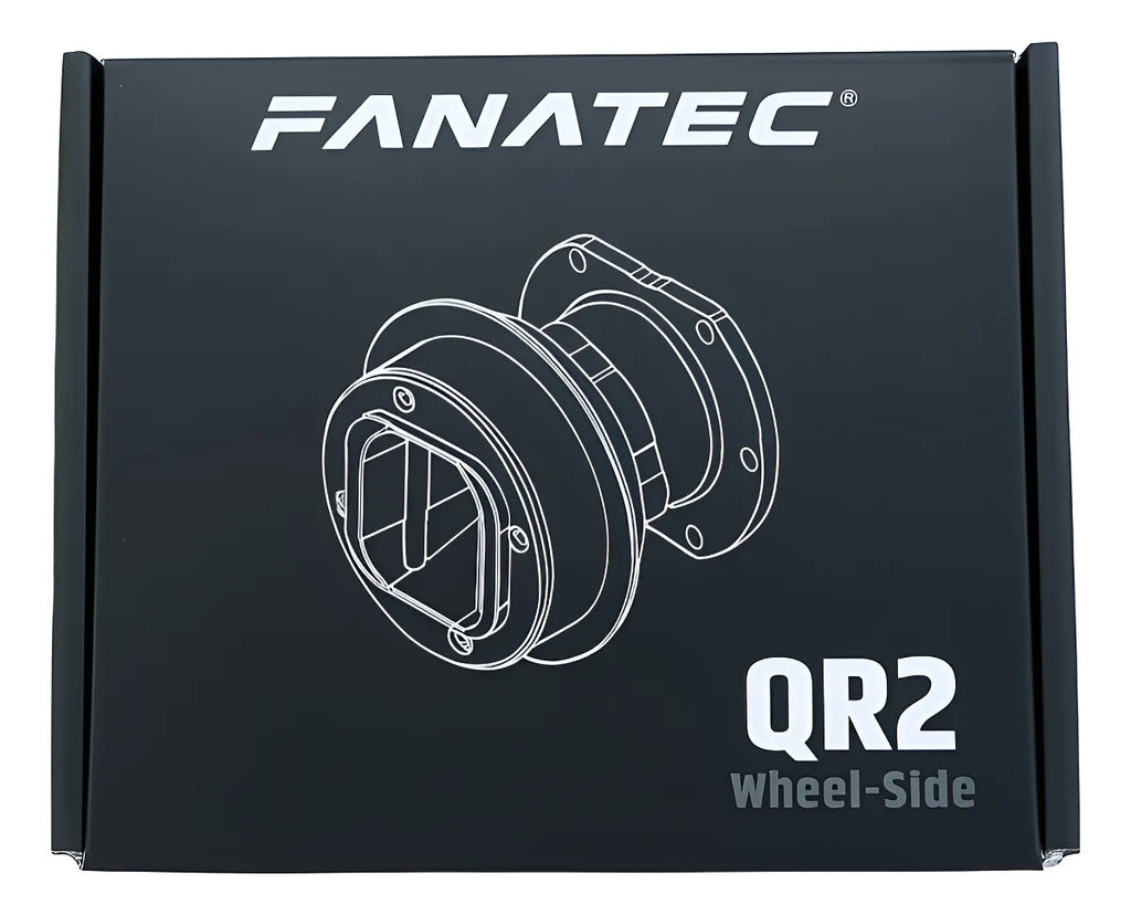 Fanatec QR2 Quick Release Wheel Side Negro - Simulador de Carreras