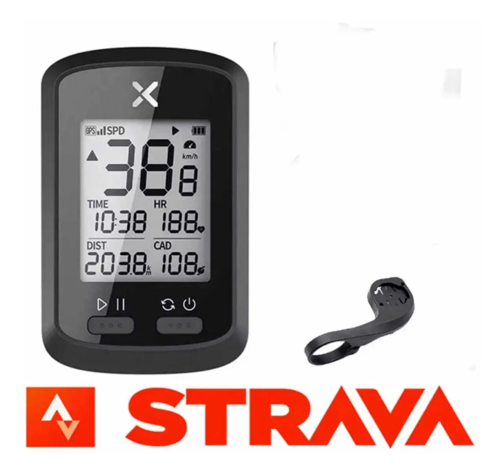 Computadora GPS para Bicicleta Inalámbrica con Pantalla LCD -Velocidad, Distancia, Altitud y Cadencia