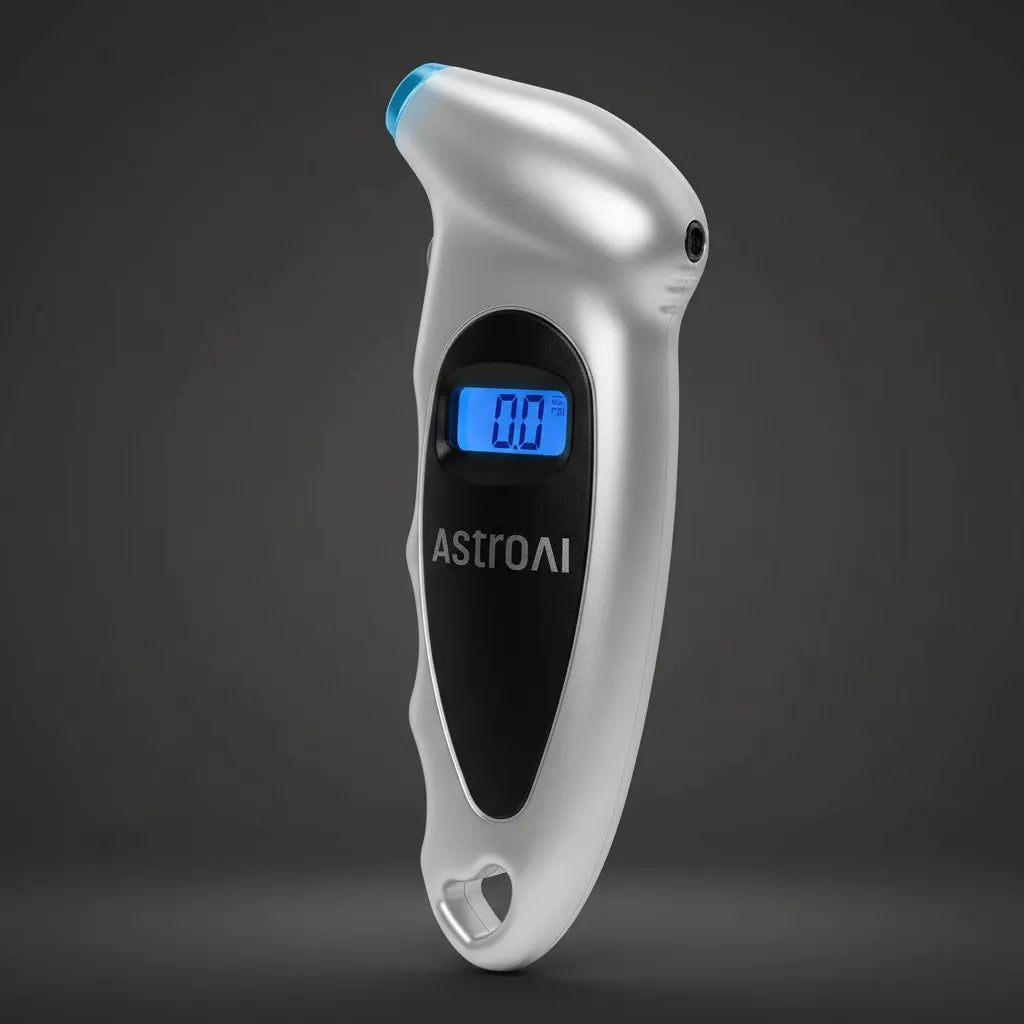 Medidor Digital de Presión de Neumáticos AstroAI 150 PSI – Auto y Moto