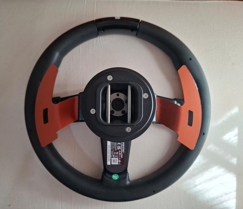 Fanatec Aro BMW con QR2 Wheel Side Instalado Simulador