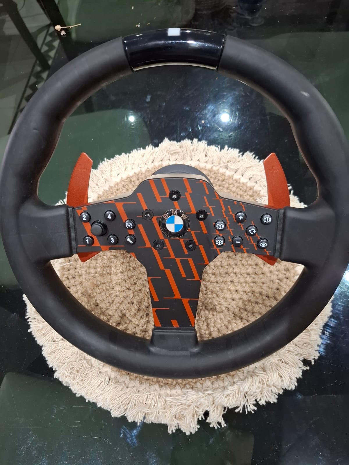 Aro Bmw FANATEC con QR2 instalado