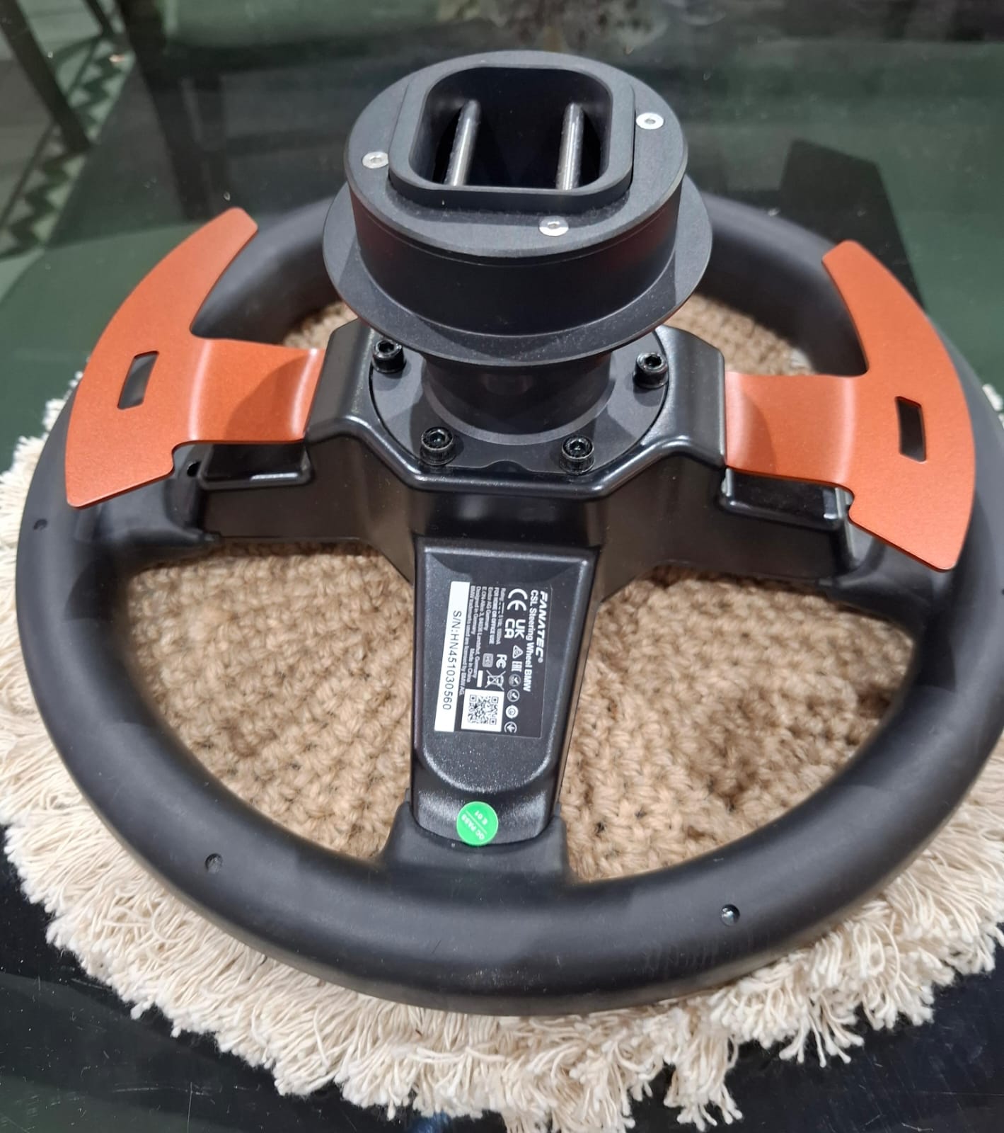 Aro Bmw FANATEC con QR2 instalado
