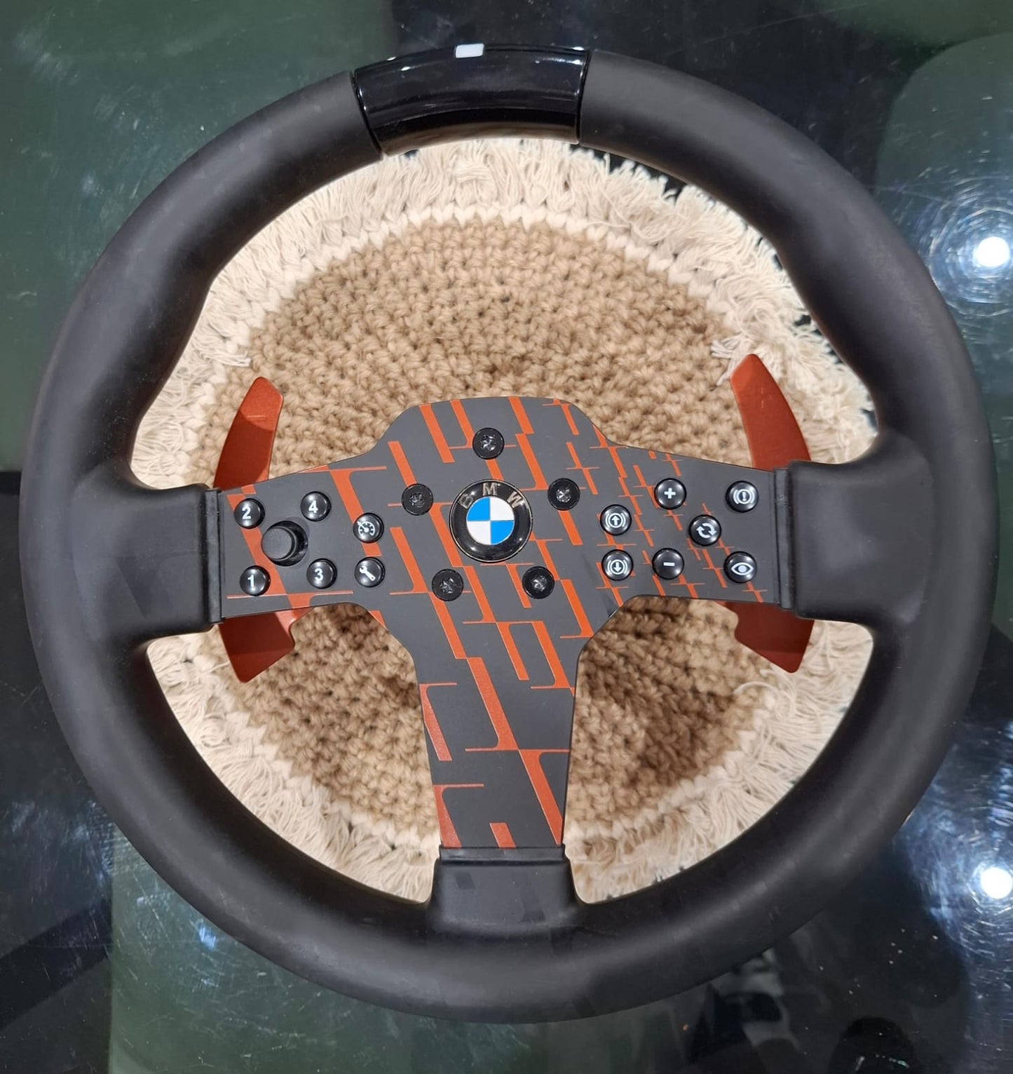Aro Bmw FANATEC con QR2 instalado