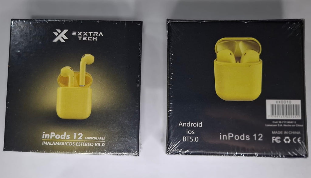Auriculares Inalámbricos inPods 12 Bluetooth 5.0