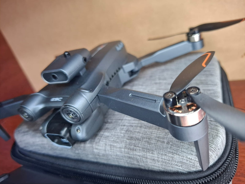 Drone Plegable S1S Max Cámara Dual 4K Motores Brushless con Estuche Rígido