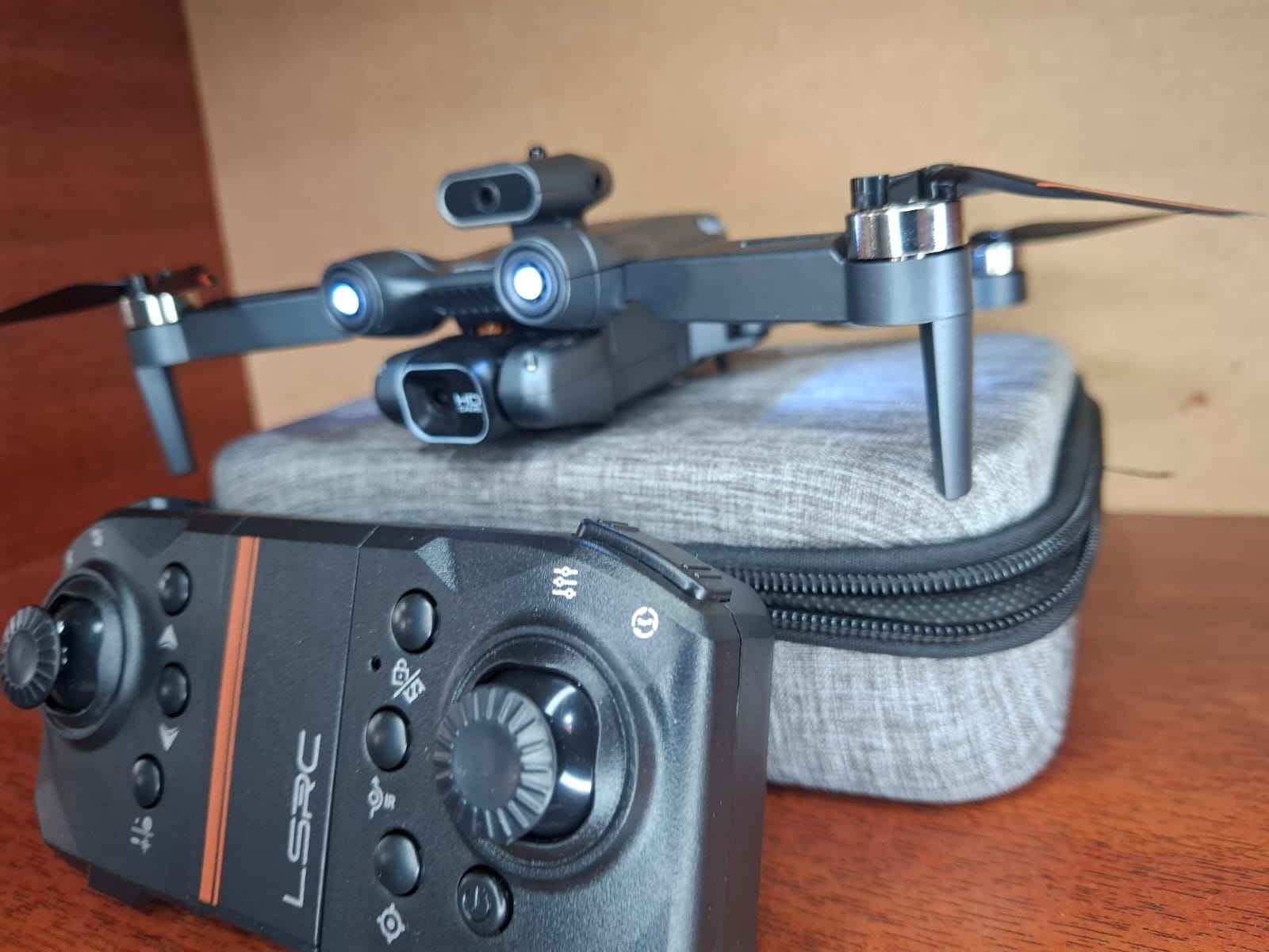 Drone Plegable S1S Max Cámara Dual 4K Motores Brushless con Estuche Rígido