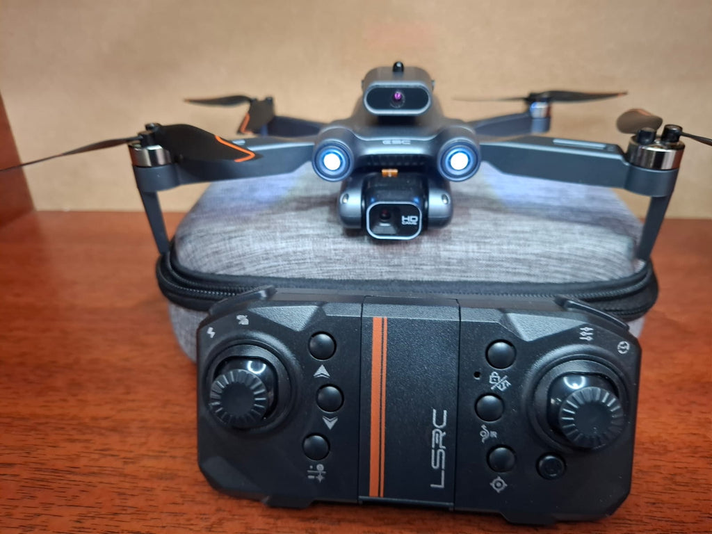 Drone Plegable S1S Max Cámara Dual 4K Motores Brushless con Estuche Rígido