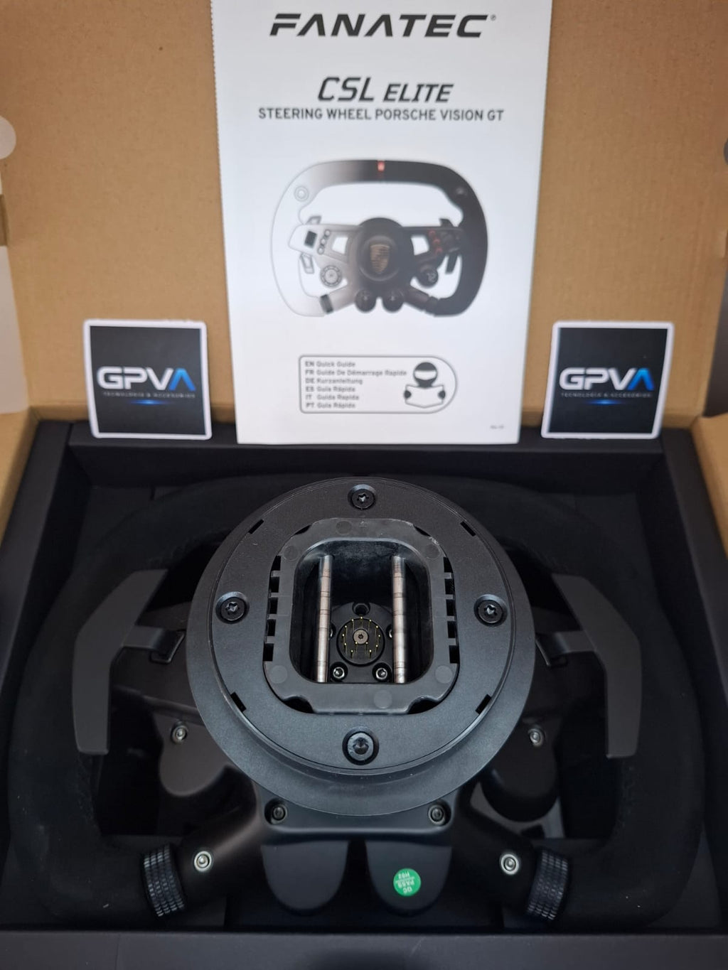 Fanatec CSL Elite Porsche Vision GT con QR2 instalado - Impecable | 1 Mes de Uso