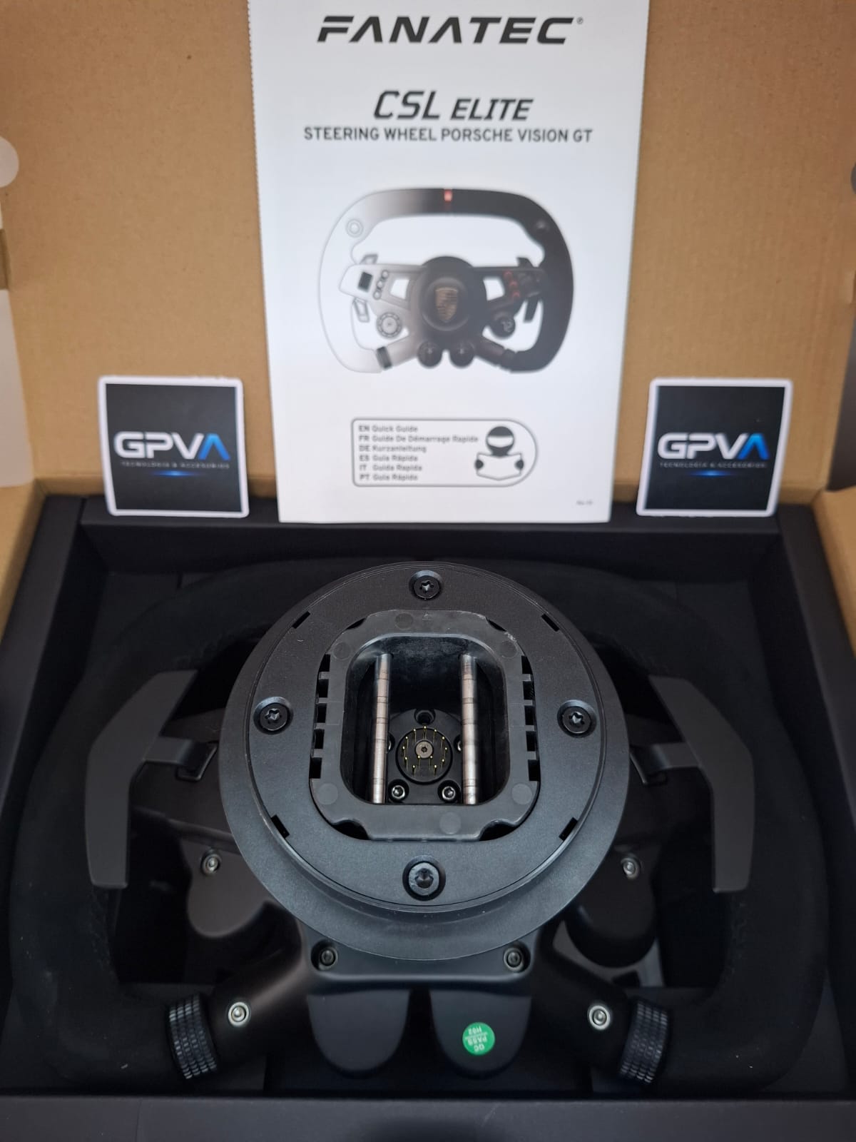 Fanatec CSL Elite Porsche Vision GT con QR2 instalado - Impecable | 1 Mes de Uso