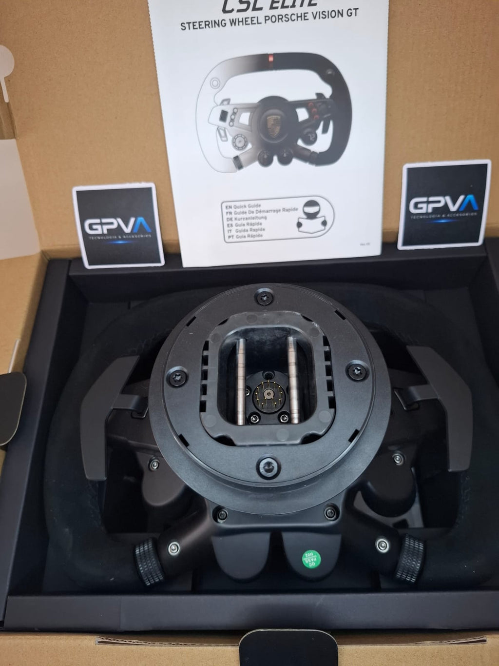 Fanatec CSL Elite Porsche Vision GT con QR2 instalado - Impecable | 1 Mes de Uso