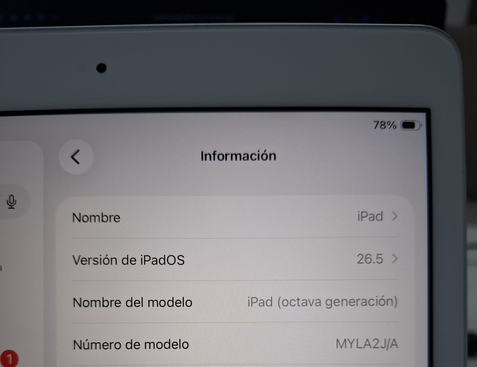 Apple iPad 8ª Generación (2020) – 32GB WiFi