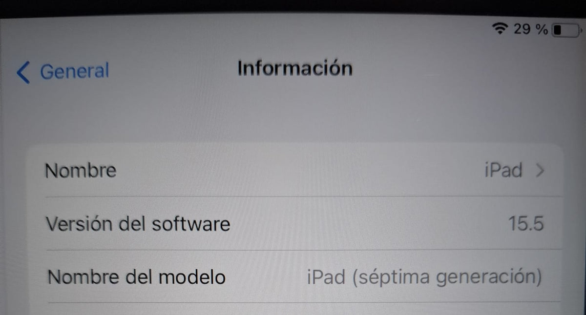 Apple iPad 7ª Generación 10,2" Wi-Fi + Cellular A2200 Gris Espacial - Usado