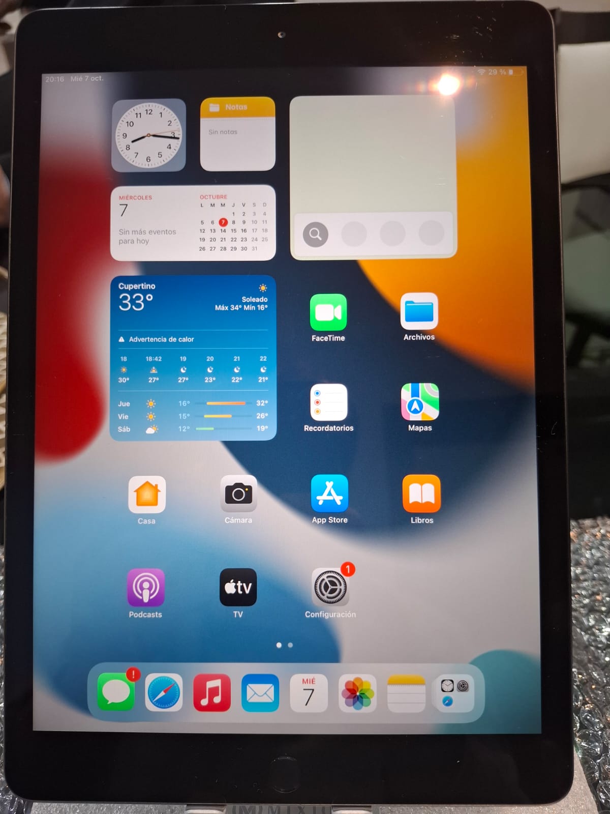 Apple iPad 7ª Generación 10,2" Wi-Fi + Cellular A2200 Gris Espacial - Usado