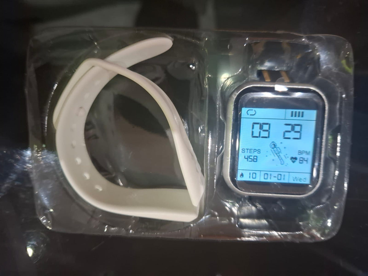 Smartwatch D20 Y68 Reloj Inteligente Bluetooth Fitness Malla Roja Android iPhone