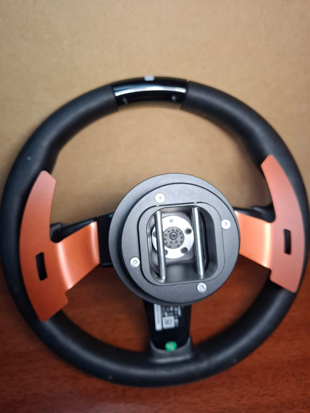 Fanatec Aro BMW con QR2 Wheel Side Instalado Simulador