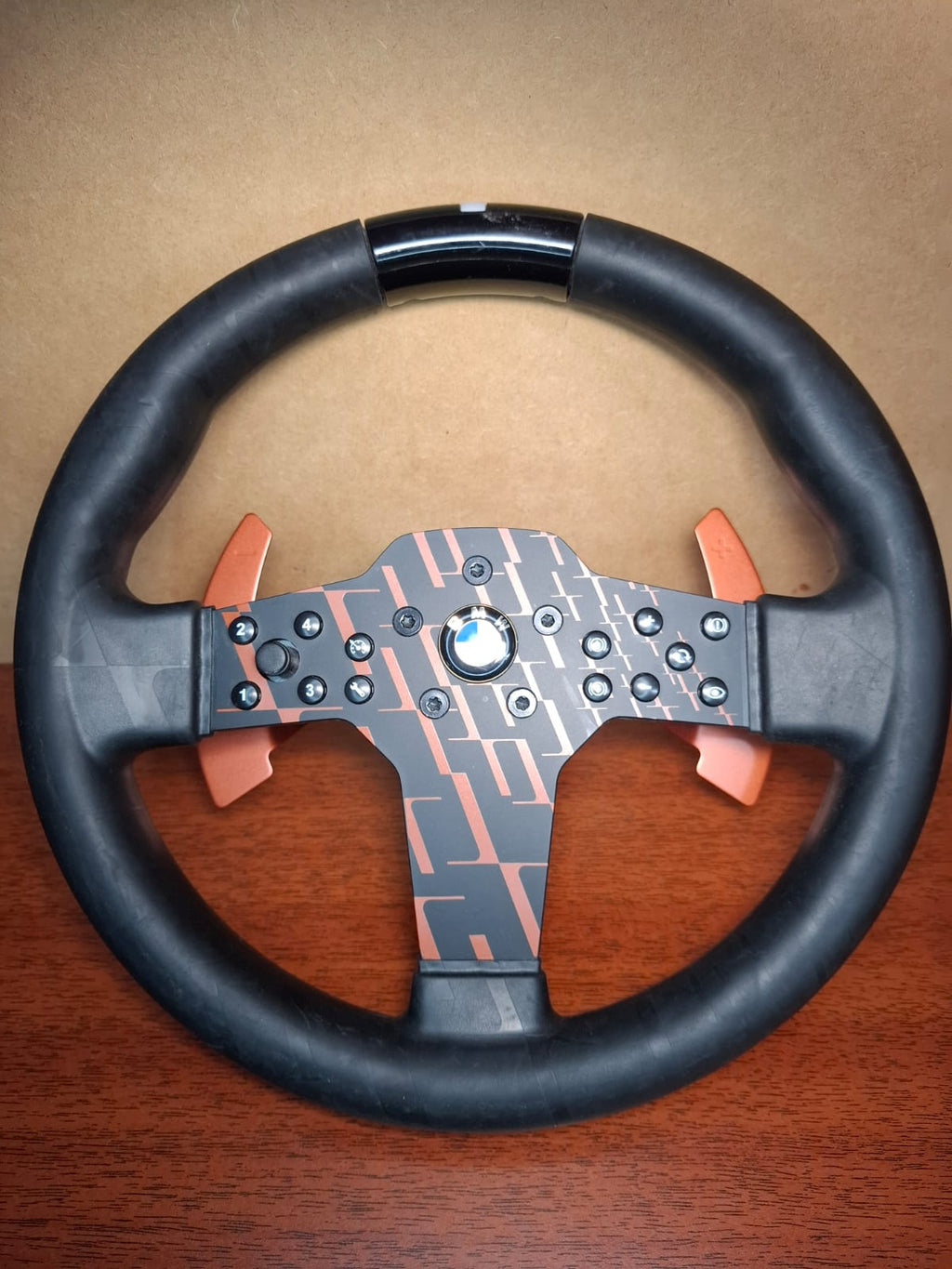Fanatec Aro BMW con QR2 Wheel Side Instalado Simulador