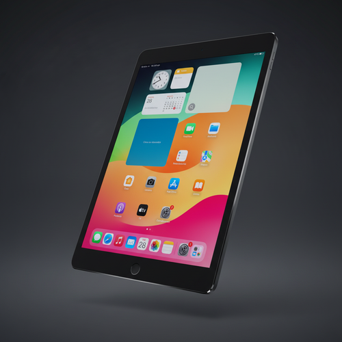 iPad 7ª Gen - Fondo oscuro