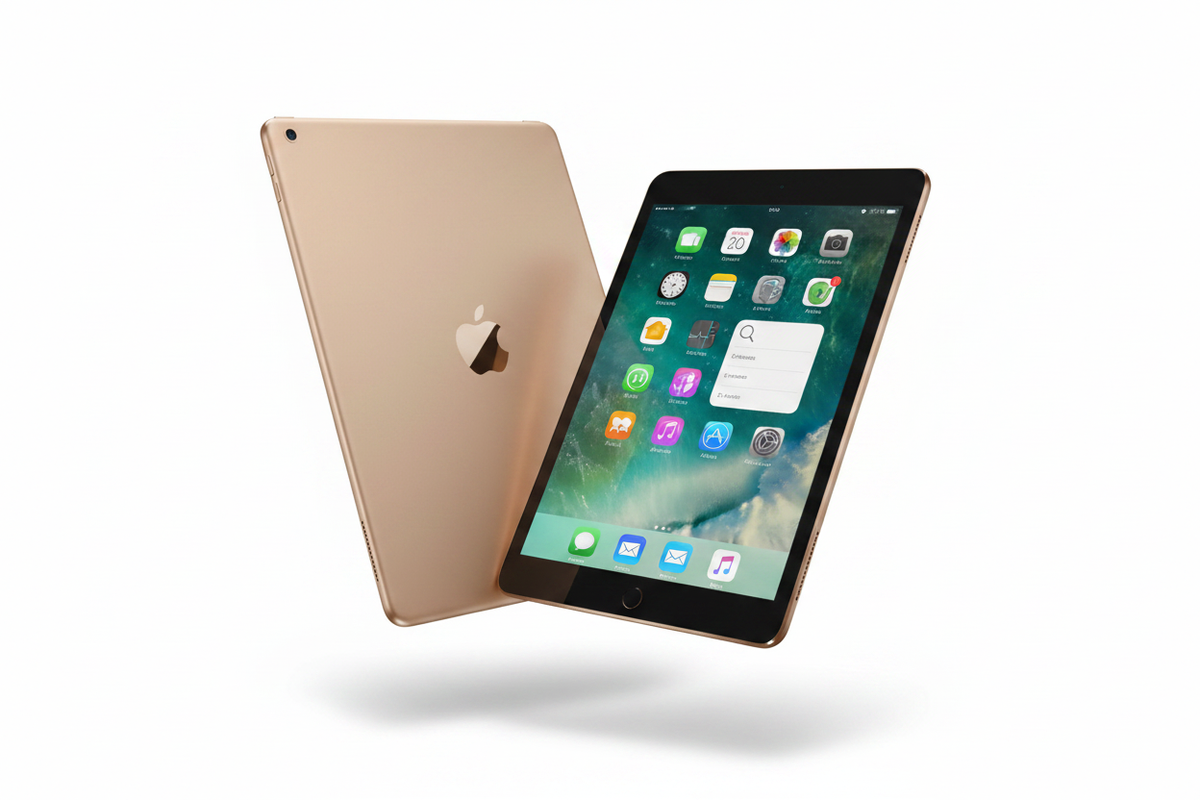 iPad 8ª Gen Gold - Composición doble