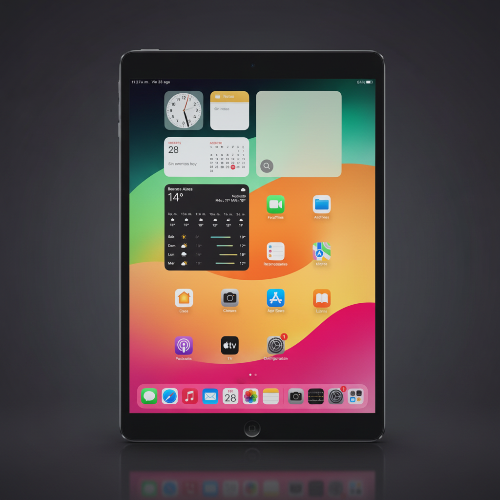 iPad Pro 10.5" - Fondo oscuro