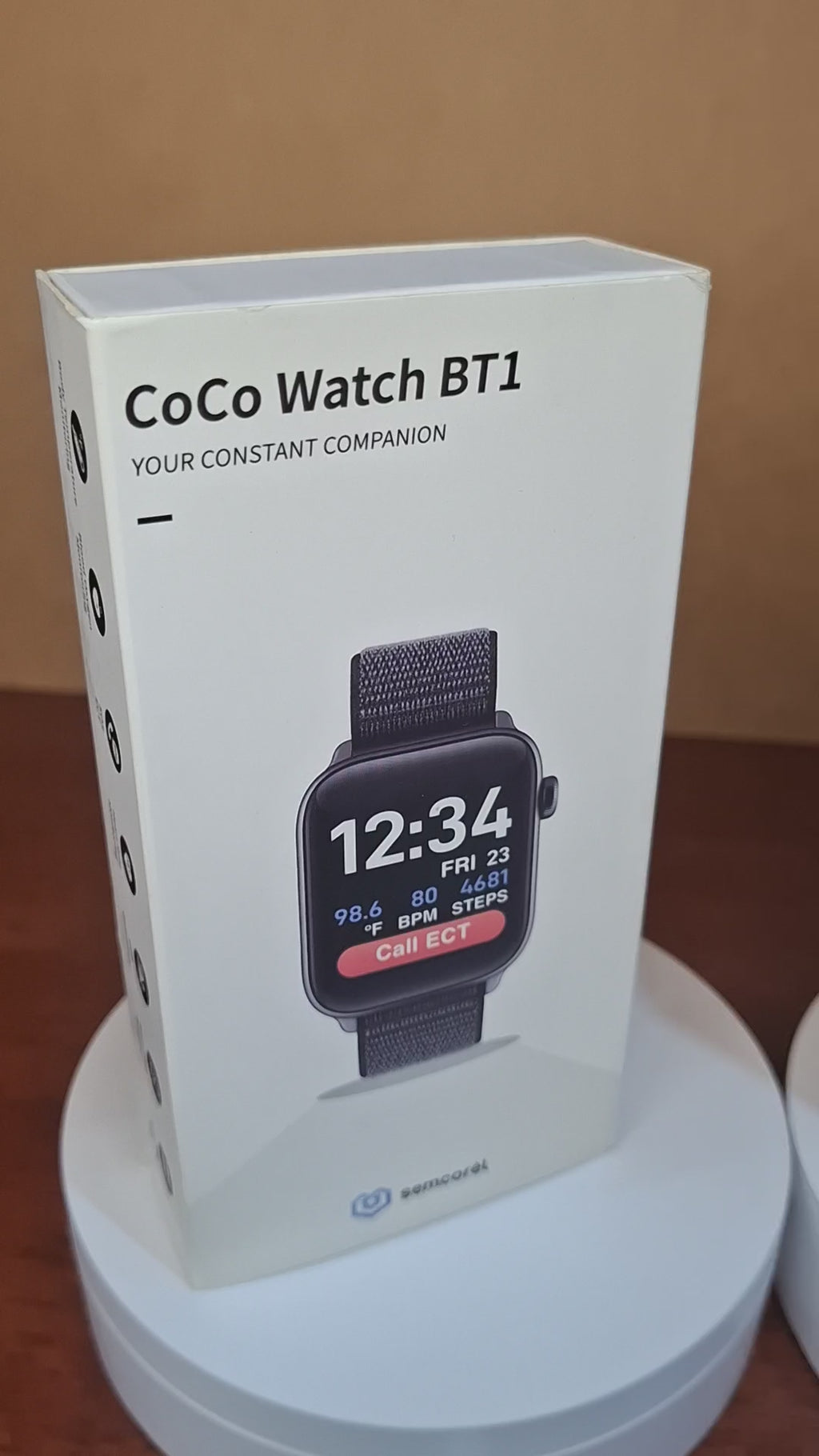 Smartwatch CoCo Watch BT1 Bluetooth Llamadas Pantalla Full Touch Android iPhone